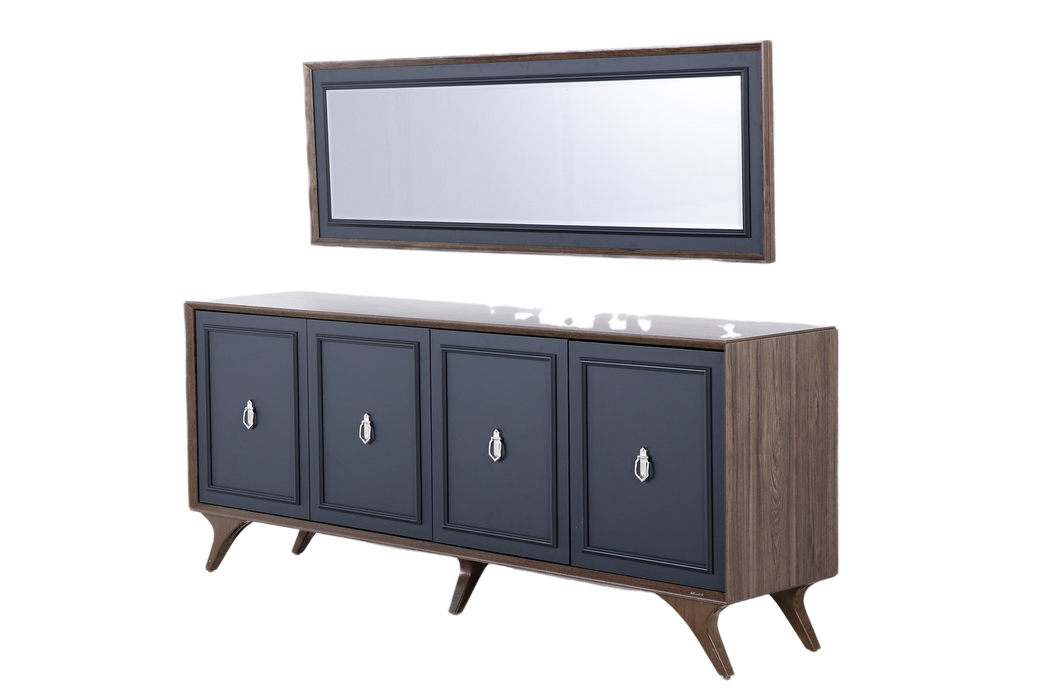 Crafted with a sturdy wooden structure, the Alegro Console Mirrors combine durability with timeless style.