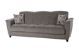 The Aspen Loveseat includes a built-in storage unit for convenient organization.