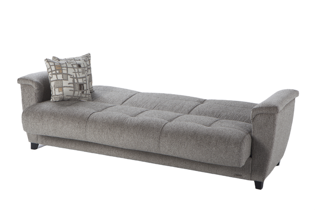 The Aspen Loveseat converts into a sleeper sofa, adding functionality to your living space.