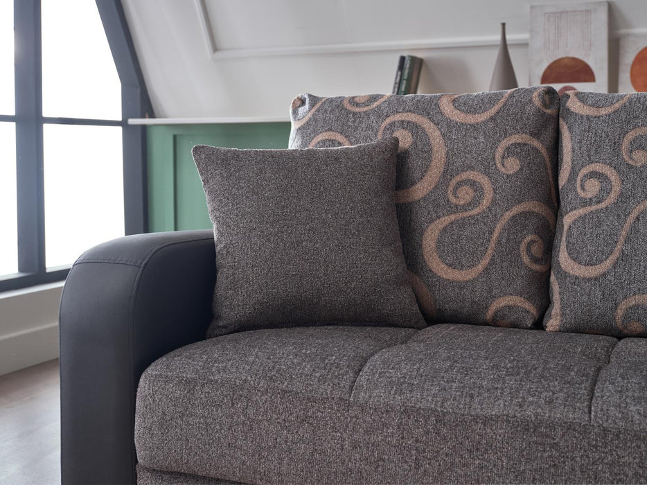 The Austin Living Room Set is built with a solid wood frame for lasting strength and stability.