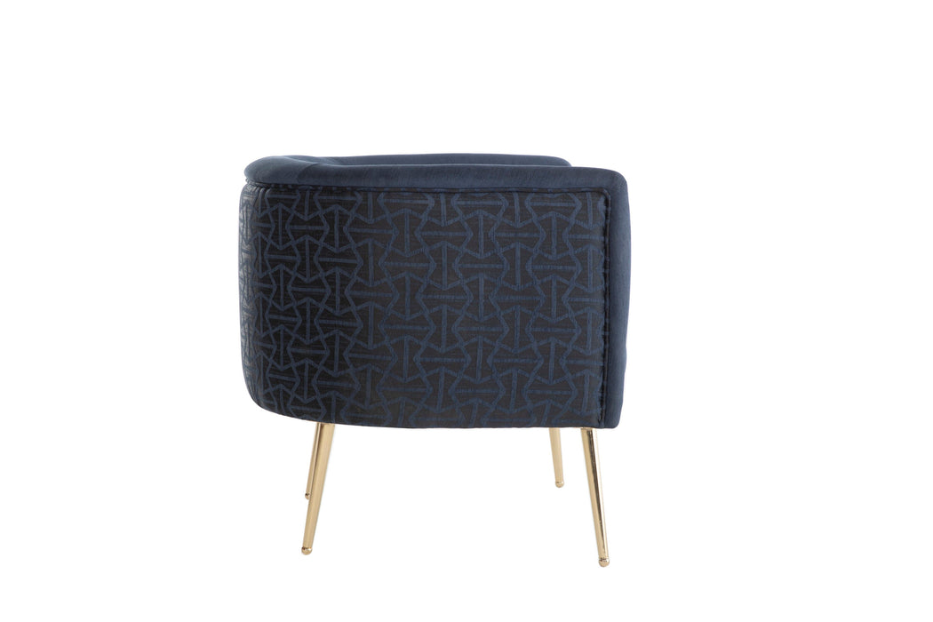 The Cloak Accent Armchairâ€™s compact footprint makes it ideal for any room size.