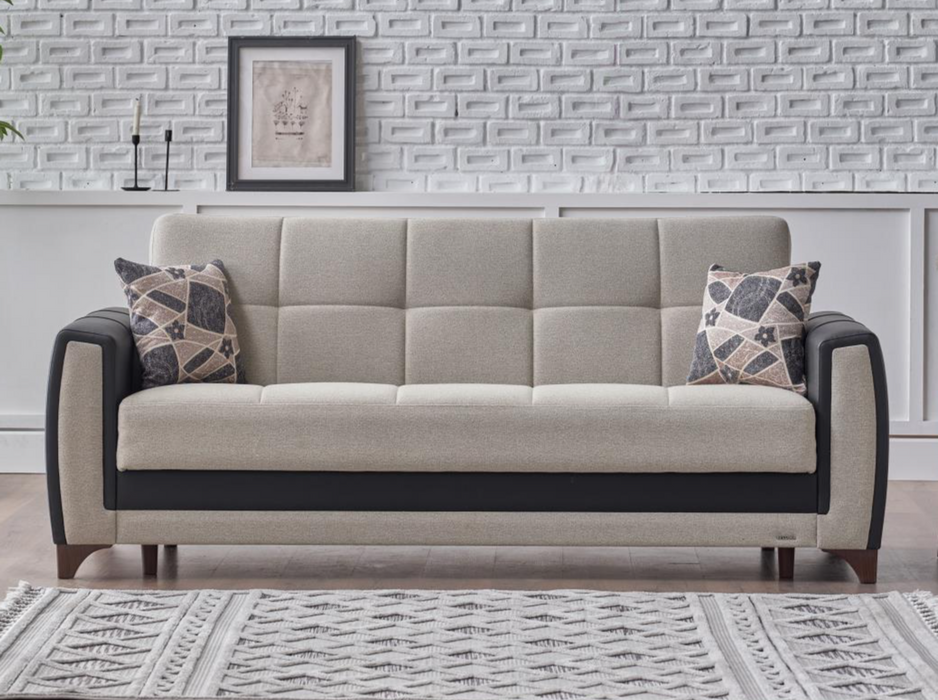 Elevate your living room with the Dublin Modern Sleeper Sofa, combining sleek design with versatile functionality.