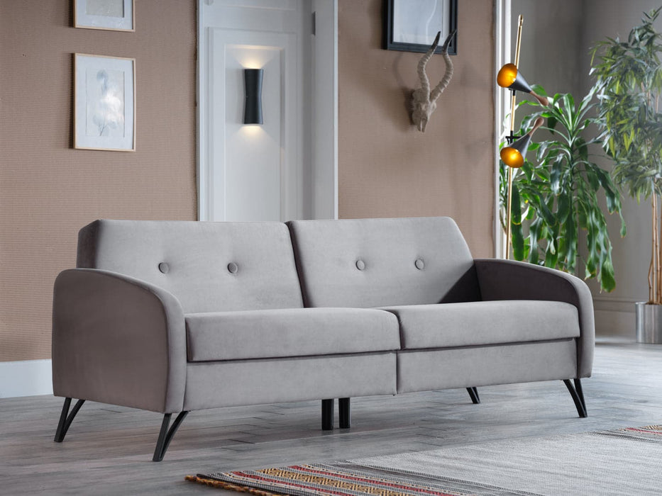 Trend-setting Juniper Sofa with a unique design that blends retro style and modern craftsmanship.
