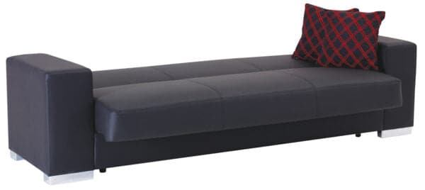 Contemporary Kobe sofa with sleek design and chrome legs, perfect for modern homes.