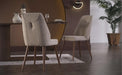 Mirante Dining Room Chairs, part of a sophisticated set featuring a modern design and high-quality wood construction.