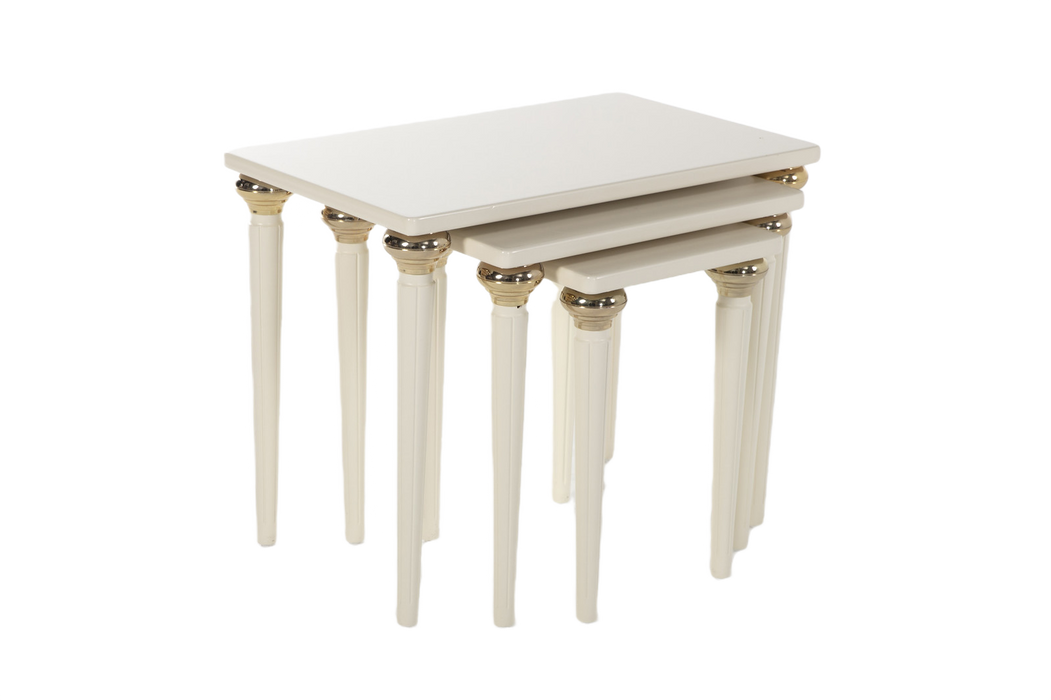 Opulent Mistral Nesting Coffee Table featuring high-quality materials and sophisticated design, perfect for adding a touch of luxury to your living area.