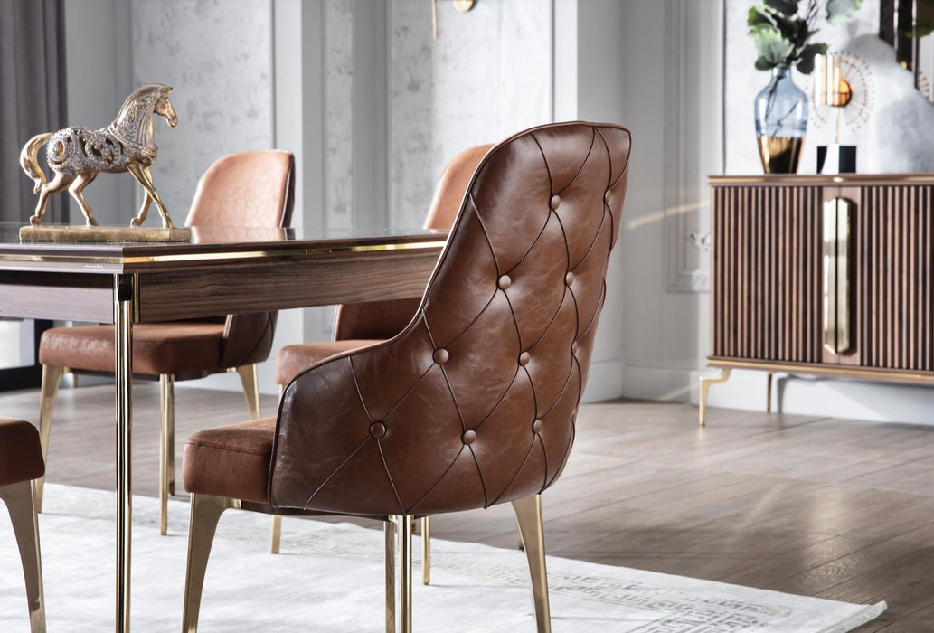 Montego Dining Chairs Set of 2, designed for comfort with a sleek, modern look and built with high-quality materials for lasting use.
