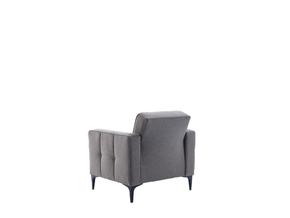 Family-friendly Parker Armchair with ample seating and a supportive cushion. Perfect for relaxing together and enjoying quality time at home.